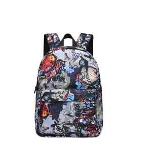 With Custom Logo School Bag Backpack 2020 Teenagers Latest Designs School Bags Waterproof Bag Polyester Cotton Fashion Unisex