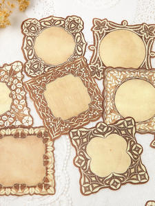 Paquete <span class=keywords><strong>de</strong></span> 40 Piezas <span class=keywords><strong>de</strong></span> Papel Decorativo Serie Sueño Secreto, Encaje Vintage, Hojas Sueltas, Pegatinas Decorativas DIY, 8 <span class=keywords><strong>Tipos</strong></span> - Product Image 5