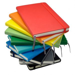 Vàng stamping Quà tặng khuyến mãi A4 A5 A6 da máy tính xách tay tùy chỉnh bên trong trang ràng buộc dây đeo đàn hồi máy tính xách tay với PU Bìa - Product Image 6