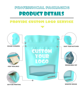 Hot Bán Biểu Tượng Tùy Chỉnh In 3.5 Mylar Túi Hình Dạng Không Thường Xuyên Chết Cắt Kín Và odorproof Cho Thức Ăn Vật Nuôi Lưu Trữ - Product Image 3