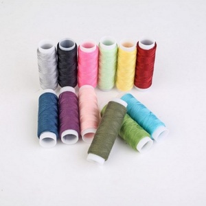 Toptan perakende ambalaj 40/2 39 renkler Polyester iplik DIY aksesuarları ev dikiş ipliği - Product Image 2