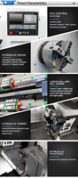 Petit tour CNC, mini-fraiseuse en métal, machine de fraisage TCK36A, tour CNC avec fonction de fraisage