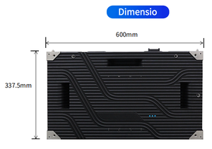 จอแสดงผล LED แบบติดผนังกลางแจ้งรุ่น EMI-PRO ซีรีส์ P0.93 ขนาด 150*165 ซม. โค้งมน มุมโค้ง 5000 cd มุมมองเห็น 178 องศา สำหรับการโฆษณา - Product Image 2