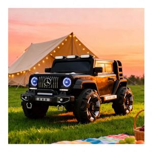 รถยนต์ไฟฟ้าสำหรับเด็ก ขับเคลื่อนสองล้อ มอเตอร์ 390 พร้อมไฟ LED ภายนอก แบตเตอรี่ 12V7Ah พวงมาลัย ระบบเล่น MP3 ห้องโดยสารขนาดใหญ่ สำหรับเด็กอายุ 3-12 ปี 4 - Product Image 4