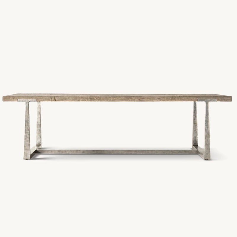 Chêne gris ciré/étain