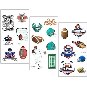 <span class=keywords><strong>Tatouage</strong></span> temporaire personnalisé à transfert d'eau, motif drapeau de <span class=keywords><strong>rugby</strong></span>, thème Halloween, dessin animé, pour jeux de fête, vente en gros - Product Image 1