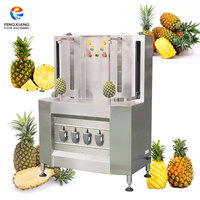 FENGXIANG Dubbelkop Ananas Schilmachine RVS Automatisch Commercieel Gebruik Hoge Efficiëntie Fruitverwerking