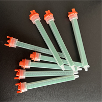 Buse de mélange à vis industrielle MFQX8.7-24T MFQX10-24T pour polyurée, adhésif acrylique AB, pointe de mélange automatique Quadro pour produits chimiques et plastiques