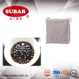 HACCP ชุดส่วนผสมเครื่องดื่มสไตล์จีน Boba พร้อมผงไข่มุกขนาด3กก. ได้รับการรับรองจาก Subar - Product Image 3