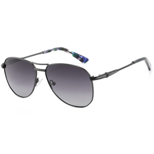 Unisex Pilot Sunglasses Full Rim Rectangle Metal Frame UV400 Protection for Adults Outdoors - Product Image 5