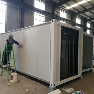 China Prefab Fabrikant S Uitbreidbare Home Office Container Vlinderhuis Ontwerp Gemaakt Van Staal En Sandwichpaneel - Product Image 2