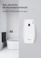Distributeur automatique d'aérosol mural pour salle de bain, machine de désodorisation, diffuseur de parfum pour salle de bain, toilettes, hôtel