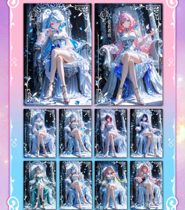 Carte da Collezione Waifu A4/A5/A6 all'Ingrosso, Carte da Gioco con Deesse Anime, Regali per Fan e Hobbisti - Product Image 4