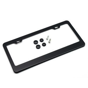 Cadre de plaque d'immatriculation américain de haute qualité 2020 cadre de plaque d'immatriculation personnalisé en acier inoxydable avec accessoires - Product Image 2