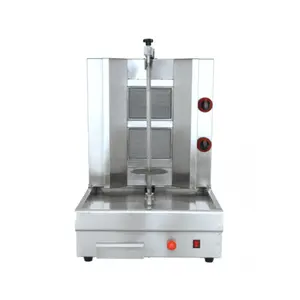 Stainless steel gas barbecue machine gyro machine shawama barbecue kebab machine