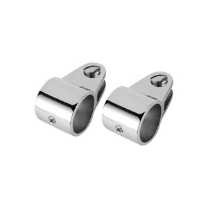 Kit de fixation pour bateau, 12 pièces, en acier inoxydable 316, avec support de serrage de tube, quincaillerie marine pour la réparation et le remplacement de la toile d'ombrage - Product Image 2