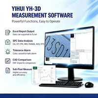 Máquina de Medición de Video Manual 3D Serie YIHUI YF con Sonda Renishaw, Sistema de Medición de Visión Compuesta 2D y 3D, Resolución de 0.5μm