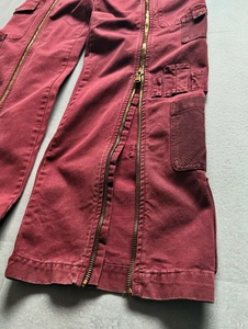 Pantalones Vaqueros Yingling Personalizados, Estilo Vintage, con Cierre, Desgastados, con Estampado Completo, Multibolsillos, Acampanados, para <span class=keywords><strong>Hombre</strong></span> - Product Image 4