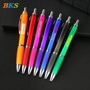 Advertising Custom Logo Printing Multi-color Plastic Ball Point <b>Pen</b> for Business Promotion Modern Design Black Ink - Product Image 4