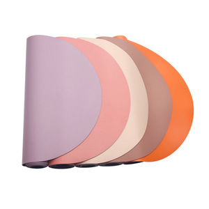 Tapetes de <span class=keywords><strong>Yoga</strong></span> de PU con Logotipo Personalizado, <span class=keywords><strong>Antideslizantes</strong></span>, de Alta Densidad, <span class=keywords><strong>para</strong></span> Gimnasio, Estudio de Fitness y Entrenamientos en Casa - Product Image 3