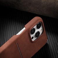 Étui Premium PC + Cuir pour Motorola avec Porte-Cartes Antichoc 17-en-1 Compatible
