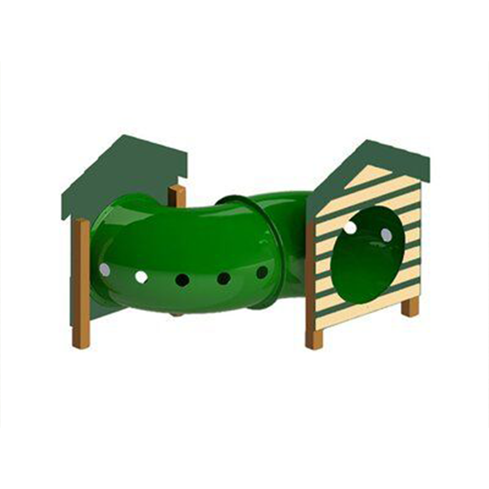 Tunnel pour animaux de compagnie vert