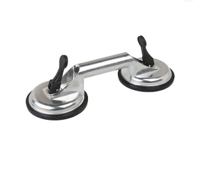 Porte-verre mobile ventouses double griffes plaque en caoutchouc manuel vide ventouse en verre - Product Image 4