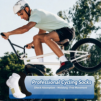 Chaussettes de cyclisme personnalisées quatre saisons, respirantes, fonctionnelles et anti-transpiration