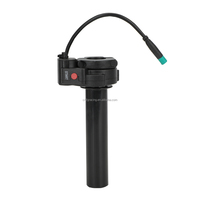 Poignée d'accélérateur en aluminium 6061 usinée CNC avec bouton de démarrage pour moto électrique tout-terrain Talaria X3 MX3 MX4, en caoutchouc, Plug and Play