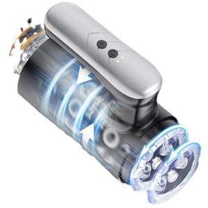 Heetverkopende draagbare telescopische beker voor volwassenen, masturbatie-apparaat voor mannelijke penetratie-oefeningen, premium masturbatoren - Product Image 5