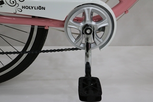 <span class=keywords><strong>Bicicleta</strong></span> Urbana para Niñas, Color Rosa, <span class=keywords><strong>24</strong></span> <span class=keywords><strong>Pulgadas</strong></span>, 7 Velocidades, Cuadro de Acero, Estilo Retro, para Estudiantes y Viajeros Diarios, Venta al Por Mayor - Product Image 2