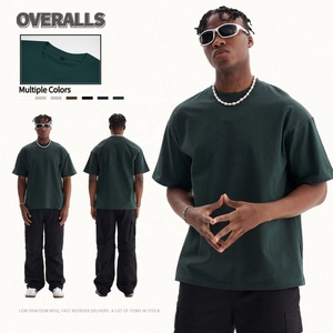 เสื้อยืดผ้าฝ้ายไซส์ใหญ่พิเศษสำหรับผู้ชายเสื้อยืด280gsm 100% โลโก้ออกแบบได้ตามที่ต้องการ - Product Image 1