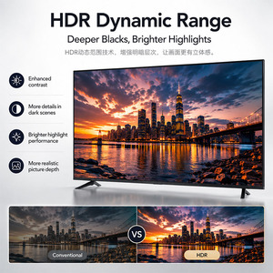 Televisor LED Inteligente de 32 43 50 55 65 Pulgadas, Televisor 4K HD con Modo de Juego, Altavoz Integrado, Wi-Fi, Sonido y Imagen Nítidos, Televisión Inteligente - Product Image 3