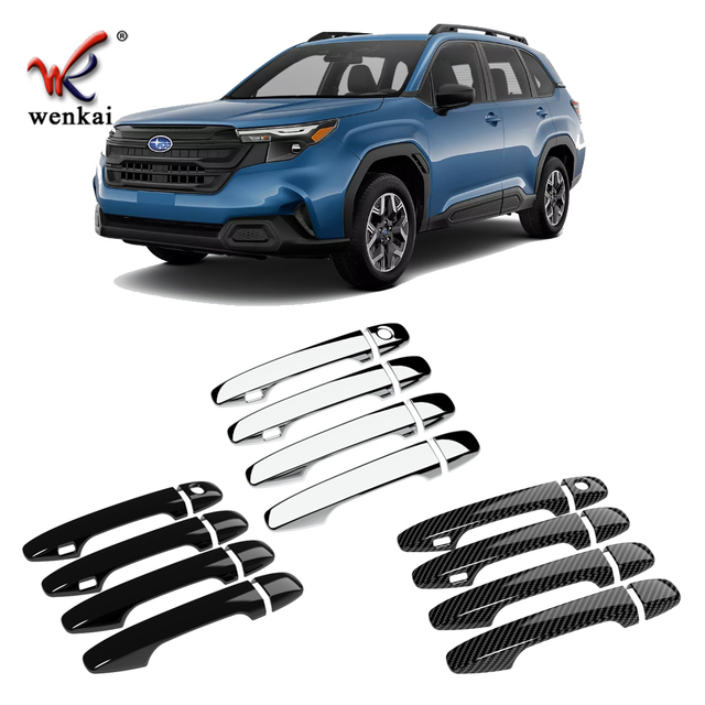 Side Door Handles Cover Trim for Subaru Forester 2025 Car Accessories