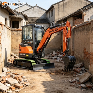 จัดส่งฟรี รถขุดขนาดเล็ก 3 ตัน CE EPA เครื่องยนต์ Kubota 1 ตัน 2 ตัน รถขุดขนาดเล็ก รถขุดขนาดจิ๋ว รถขุดขนาดไมโคร รถขุดขนาดกะทัดรัด - Product Image 2