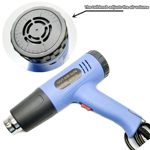 <span class=keywords><strong>Pistola</strong></span> <span class=keywords><strong>de</strong></span> Aire Caliente Eléctrica <span class=keywords><strong>de</strong></span> Mano <span class=keywords><strong>de</strong></span> 110 V y 2000 W, <span class=keywords><strong>Pistola</strong></span> <span class=keywords><strong>de</strong></span> <span class=keywords><strong>Calor</strong></span> <span class=keywords><strong>para</strong></span> Pintura <span class=keywords><strong>de</strong></span> Automóviles, Película Termorretráctil, con Temperatura Ajustable, Herramientas Hechas a Mano - Product Image 5