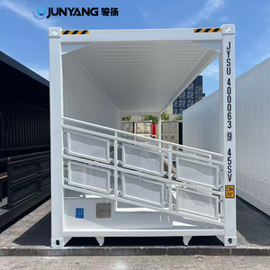 Structure en acier blanc pour gradins modulaires extérieurs, conteneur sec haute cube de 40 pieds JUNYANG, sièges pour spectateurs - Product Image 2