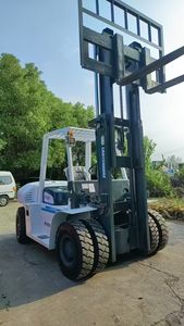 Carretilla elevadora diésel de combustión interna TCM FD70 usada de 7 toneladas, original de Japón en buenas condiciones a la venta - Product Image 5