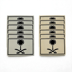 Custom PVC Rubber <b>Patches</b> Embossed Sew-On Badges Logo <b>Patch</b> for Clothes Hats <b>Bags</b> Low MOQ in Stock - Product Image 2