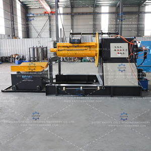 Débobineur hydraulique de 5 tonnes, 8 tonnes, 10 tonnes avec chariot de chargement <span class=keywords><strong>pour</strong></span> machines de fabrication de tuiles, dispositif de débobinage automatique - Product Image 2