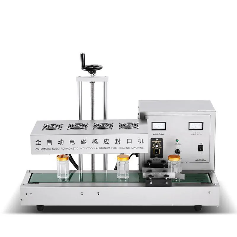 Flacher und spitzkappe 110 V kontinuierlicher Induktionsverschließer automatische Induktionsheißverschlussmaschine