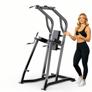 Máquina Comercial para Ejercicios de Chin Up/Dip/Leg Raise - Nueva Serie de Entrenadores de Fuerza con Carga de Discos, Tubo de 3mm de Grosor WD-F963 Tu Confianza - Product Image 1