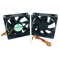 Yofolon Échantillons Gratuits 80x80x25mm 12V 24V Haute Vitesse Rpm Dc Ventilateur DC8025S12H 8025 DC Ventilateur De Refroidissement