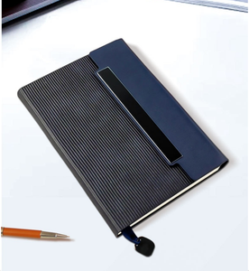 <strong>Customized</strong> High-End A5 <strong>Notebook</strong> Three-Fold Splicing <strong>100</strong> Sheets High-Value Business Office Gift with Customizable Logo - Product Image 2