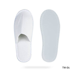 Chaussons jetables de luxe pour spa, chaussons gaufrés pour hôtel, fabricant de chaussons jetables pour spa - Product Image 3