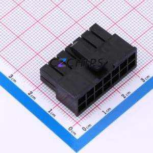 W42012K-14PB123 Housing (Wire-to-Board / Wire-to-Wire) P=4.25mm Connector 2x7P 4.25mm Mini-Fit (MX 4.2) 4.25mm - Product Image 1