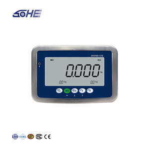 Indicateur de pesage en acier inoxydable SOHE SH2100-C1S, indice d'étanchéité IP67, affichage LCD haute précision, téléchargement de données en option, OEM - Product Image 5