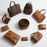 GORFIA Set tas kulit mewah tas desainer dompet ransel koleksi Fashion Premium UNTUK tas kosmetik dan kotak kosmetik