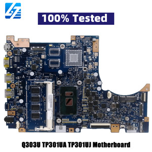 มาเธอร์บอร์ดแล็ปท็อป TP301UA สำหรับ <span class=keywords><strong>Asus</strong></span> VivoBook Q303U <span class=keywords><strong>TP301U</strong></span> พลิก TP301UA เมนบอร์ด TP301UJ พร้อม I5 I3 I7การทดสอบ CPU 100% โอเคการจัดส่งที่รวดเร็ว - Product Image 1