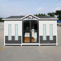 Toilettes sèches portables en plastique écologiques Jiaxin Modern Outdoor Mobile, garantie 1 an, pour chantier et usage public
